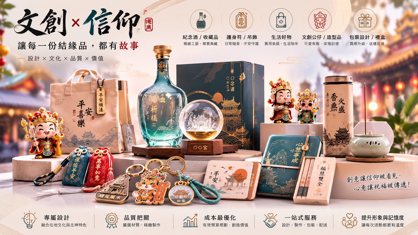 文創商品與節慶用品開發